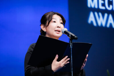 メセナアワード2024贈呈式　選考経過報告　企業メセナ協議会　認定・顕彰部会長　吉田祐子