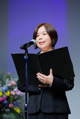 選考経過報告　企業メセナ協議会　認定・顕彰部会長　松村真由美