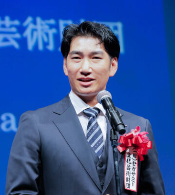 メセナアワード2023贈呈式　メセナ大賞　受賞スピーチ　セガサミー文化芸術財団　代表理事／セガサミーホールディングス　代表取締役社長 グループＣＥＯ　里見治紀様