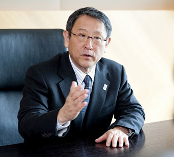豊田章男　トヨタ自動車株式会社代表取締役社長