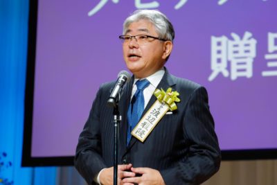 57 メセナアワード2020贈呈式 閉会挨拶 副会長 渡辺雅隆
