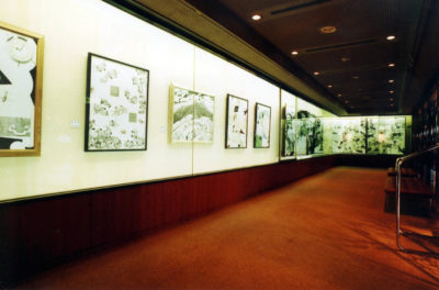 常陽文化センター1階のギャラリー 