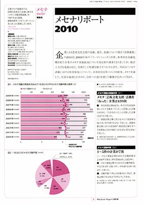 メセナレポート 2010